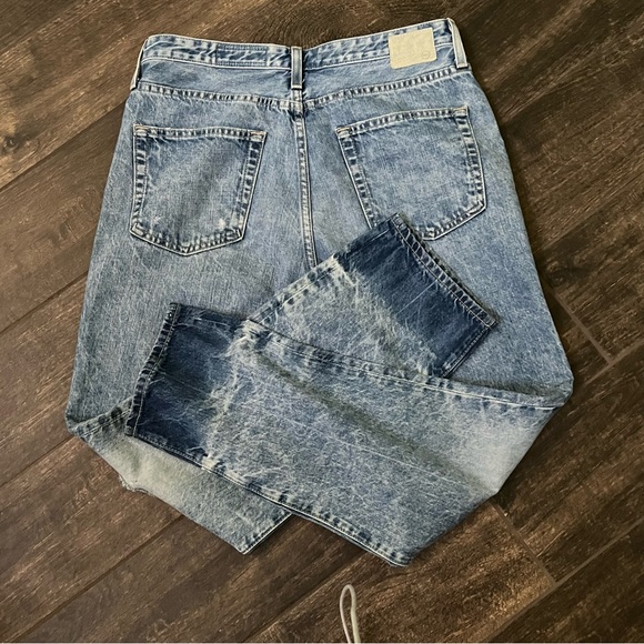 AG Jeans ‘The Phoebe’ High Rise Straight / Crop in 18 Years Harnessed Light Wash - Picture 8 of 10